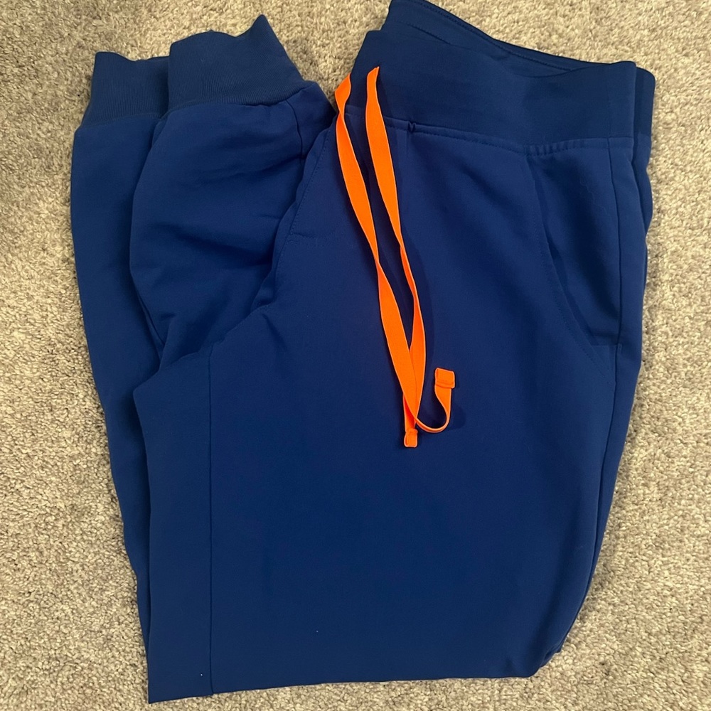Figs blue joggers